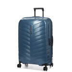Valise rigide samsonite attrix 75 cm steel blue bleu