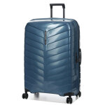 Valise rigide samsonite attrix 81 cm steel blue bleu