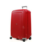 Valise rigide samsonite s'cure 75 cm crimson red rouge