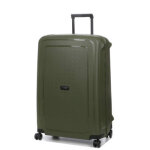 Valise rigide samsonite s'cure 75 cm olive vert solde
