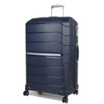 Valise rigide samsonite flux 81 cm navy blue bleu