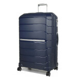Valise rigide samsonite flux 81 cm navy blue bleu