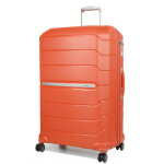 Valise rigide samsonite flux 81 cm tangerine red orange