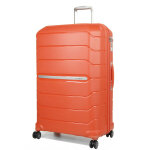 Valise rigide samsonite flux 81 cm tangerine red orange
