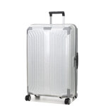 Valise rigide samsonite lite - box 75 cm off white blanc