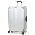 Valise rigide samsonite lite - box 81 cm off white blanc