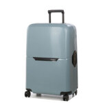 Valise rigide samsonite magnum eco 75 cm ice blue bleu