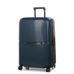 Valise rigide samsonite magnum eco 75 cm midnight blue bleu