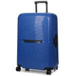 Valise rigide samsonite magnum eco 75 cm nautical blue bleu