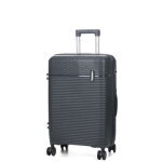 Valise rigide teneo linea 65 cm gris