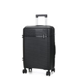 Valise rigide teneo linea 65 cm noir