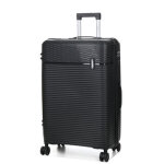 Valise rigide teneo linea 75 cm noir
