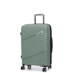 Valise rigide taille moyenne travel's milos 65 cm vert