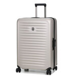 Valise rigide victorinox airox large 75 cm stone white gris