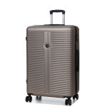 Valise rigide worldline leicester 76 cm champagne beige