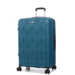 Valise rigide worldline potsdam 75 cm bleu p�trole