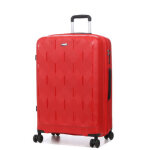 Valise rigide worldline potsdam 75 cm rouge vert