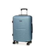 Valise rigide moyenne pas cher worldline sintra 3 - 66 cm bleu orage