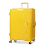 Valise rigide xxl american tourister soundbox 80 cm golden yellow jaune