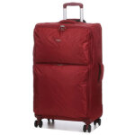 Valise souple airtex mimas 80 cm bordeaux rouge