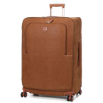 Valise souple bric's life 82 cm camel marron