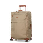 Valise souple bric's x - travel 71 cm havane marron