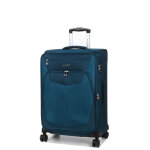 Valise souple extensible airtex bor�al 65 cm bleu vert