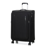 Valise souple extensible american tourister cloudrider 78. 5 cm jet black noir
