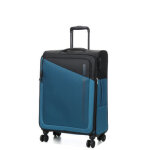 Valise souple extensible at daring dash m 66. 5 cm black / blue bleu