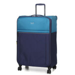 Valise souple extensible delsey brochant 3 - 77. 5 cm bleu outremer