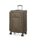 Valise souple extensible delsey helium dlx 71 cm moka marron