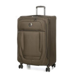 Valise souple extensible delsey helium dlx 77. 5 cm moka marron
