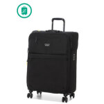 Valise souple extensible 4 roues delsey maubert 2. 0 - 69 cm noir