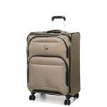 Valise souple extensible delsey sky max 2. 0 - 68. 5 cm beige