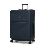 Valise souple extensible delsey turenne soft 76. 5 cm bleu nuit