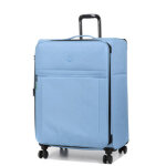 Valise souple extensible delsey x benetton be 76 cm bleu clair