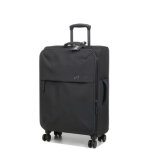 Valise souple extensible elite pure soft m 67 cm gris asphalte