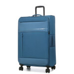 Valise souple extensible jump monthelys 78 cm bleu