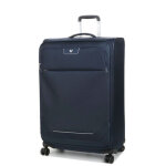 Grande valise 100l souple extensible 4 roues roncato joy 75 cm bleu nuit
