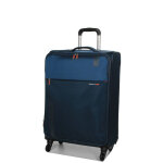 Valise souple extensible roncato speed 67 cm bleu