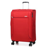 Valise souple extensible samsonite base breeze 78 cm rouge