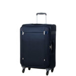 Valise souple extensible 4 roues samsonite citybeat 66 cm navy blue bleu Valise souple extensible 4 roues samsonite citybeat 66 cm navy blue bleu