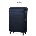 Grande valise souple extensible samsonite citybeat 78 cm navy blue bleu