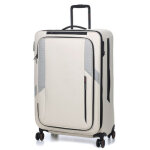 Valise souple extensible samsonite glazed 78 cm sandstone beige