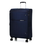 Valise souple extensible samsonite gotwist 78 cm navy blue bleu
