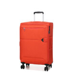 Valise souple extensible samsonite urbify 68 cm lava orange