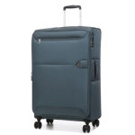 Valise souple extensible samsonite urbify 78 cm dusty blue bleu
