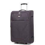 Valise souple extensible snowball week - end 74 cm - 2 roues gris