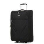 Valise souple extensible snowball week - end 74 cm - 2 roues noir