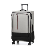 Valise souple extensible travelite crosslite 5. 0 l 77 cm nature blanc